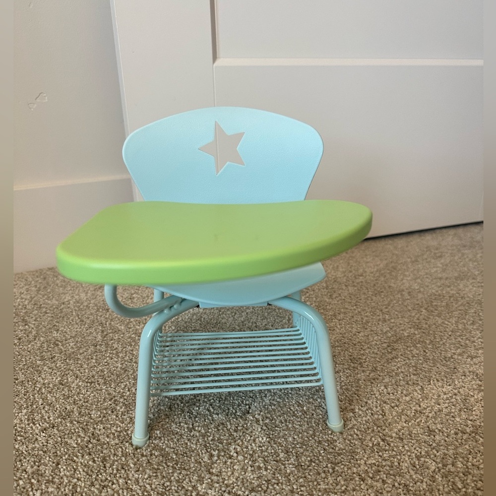 In box American girl doll school desk